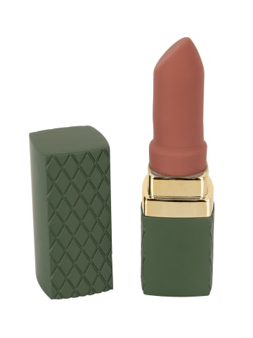 Emerald Love Vibrator Luxurious Lipstick Vibrator in grün