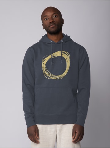 wat? Apparel Sweatshirt Kreis in India Ink Grey