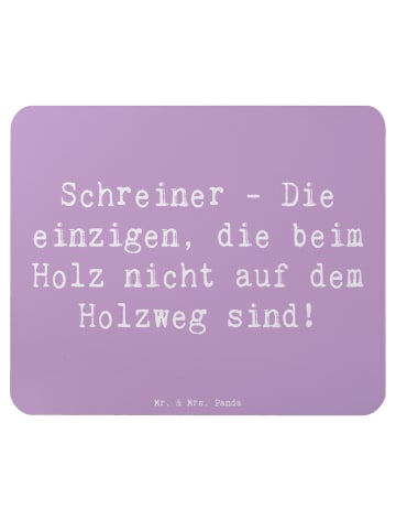 Mr. & Mrs. Panda Ostergeschenk Spruch Schreiner Handwerk mit Spruch in Lavendeltraum