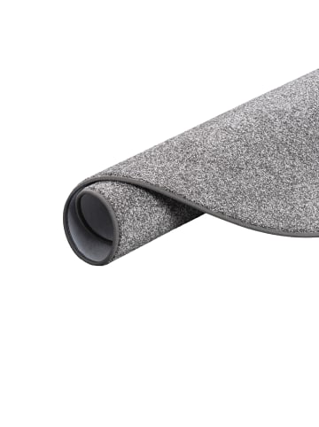 Snapstyle Hochflor Velours Teppich Luna Mix Rund in Grijs