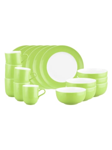 Seltmann Weiden 18-tlg. Frühstücks-Set Liberty Pure Colors in in Lime Green