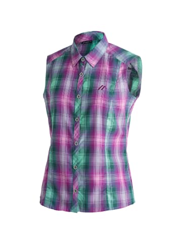 Maier Sports PALOMA Da-Bluse o. Arm in Beere3841