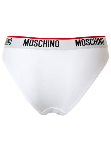 Moschino Slip 2er Pack in Weiß