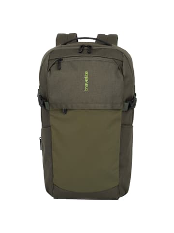 travelite Pathway Allrounder - Rucksack 15.4" 48 cm (black) in oliv