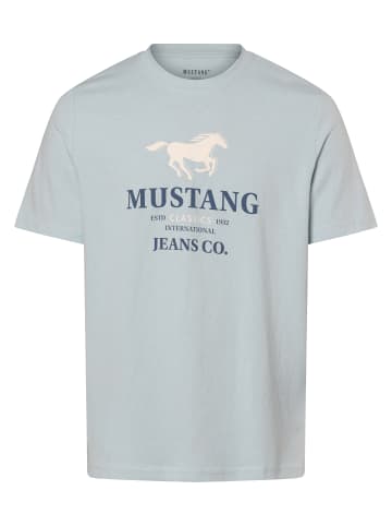 Mustang T-Shirt Style Austin in hellblau