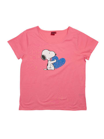 United Labels The Peanuts T-Shirt - Snoopy Shirt in pink