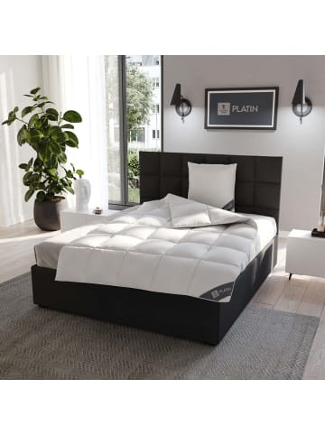 Spessarttraum Ganzjahres-Gänsedaunendecke "Platin" in weiß