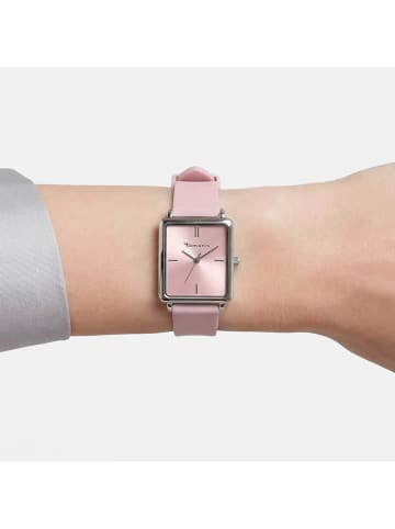 Tamaris Armbanduhr Silicion Square in rosa
