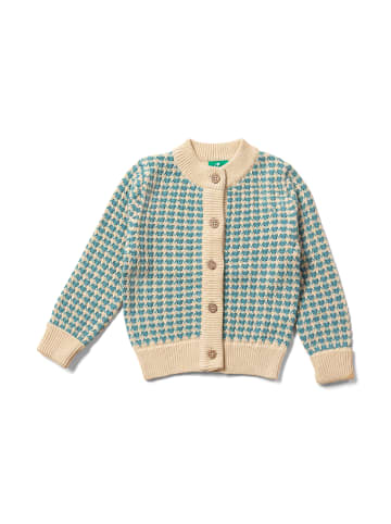 Little Green Radicals Gestrickte Strickjacke in Blau
