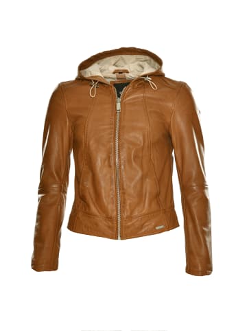 Maze Lederjacke Keys in cognac