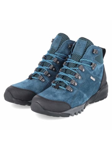 WALDLÄUFER orthopädischer Stiefel mit Kaltfutter in blau