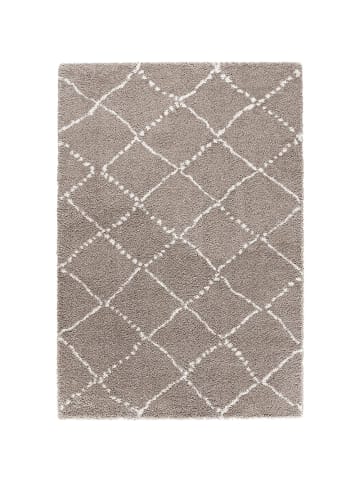 Mint Rugs Hochflor Teppich Hash Beige Creme