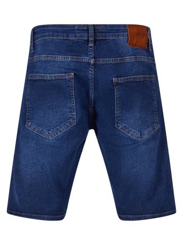 2Y Studios 2Y Studios Herren 2Y Basic Slim Fit Denim Shorts in blue