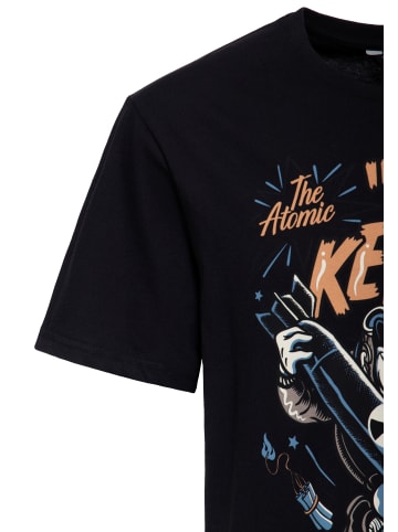 King Kerosin King Kerosin T-Shirt The Atomic Attack! in schwarz
