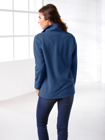 Sieh an! Fleece-Jacke in nachtblau
