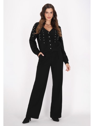 faina Damen Cardigan in Schwarz