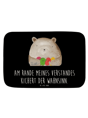 Mr. & Mrs. Panda Badvorleger Bär Gefühl mit Spruch in Schwarz