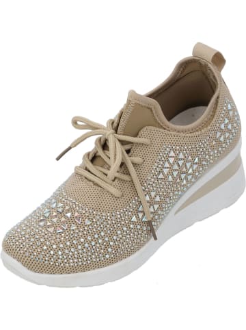 palado Sneakers Low in beige strass