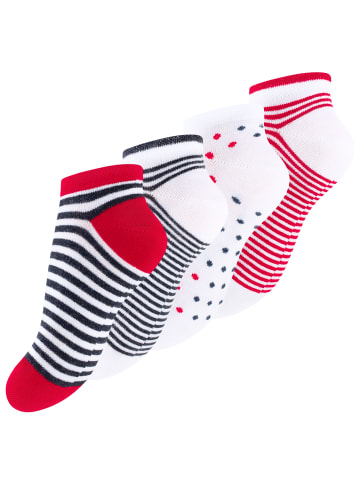 Cotton Prime® 8 Paar Kinder Sneaker Socken - Maritim in Bunt