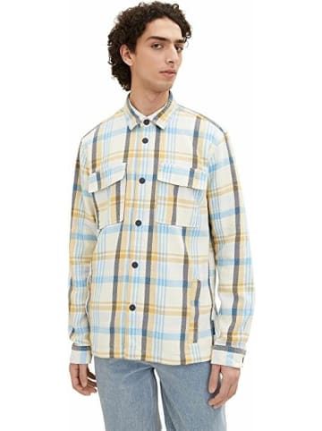 Tom Tailor Langarm FreizeitHemd für Herren in beige