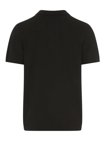 Bruno Banani Polokragenpullover in schwarz