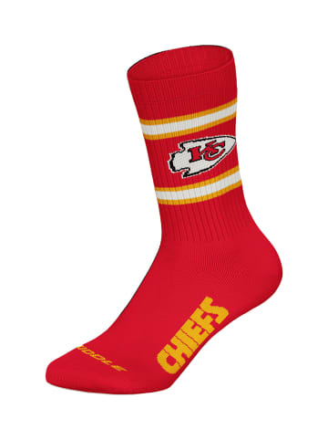 NFL Freizeitsocken Kansas City Chiefs Crew in RED/WHT/BLK