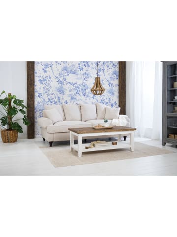 home24 home24 Couchtisch (1er Set) - Kiefer - Massivholz Kiefer lackiert - 120.0 x 45.0 x 60.0 cm in Kiefer