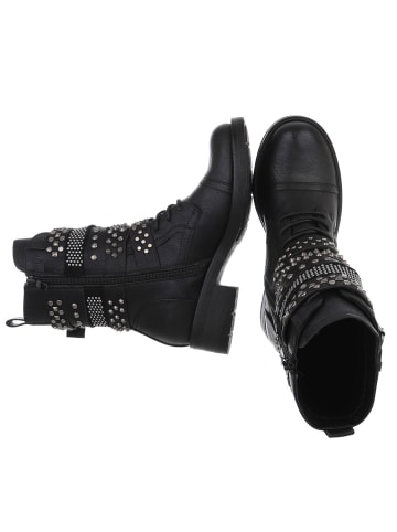 Ital-Design Stiefelette in Schwarz