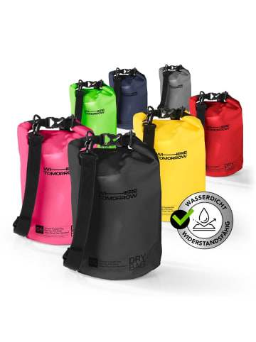 Where Tomorrow PVC dry bag Style 01 5L schwarz  Schwarz
