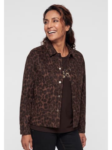 Olsen Jacke in Coffee Bean