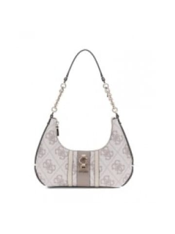 Guess Tasche Guess Erenia Top Zip in Beige