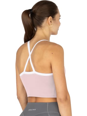 Circle Five Sporttop mit integriertem BH mit leichter Stützkraft in Rosa
