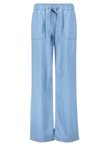 BETTY & CO Casual-Hose mit elastischem Bund in Light Blue Denim