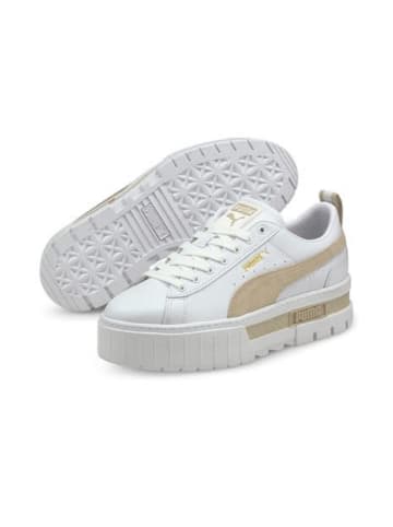 Puma Sneaker Mayze Lth Wms in Weiß-gemustert