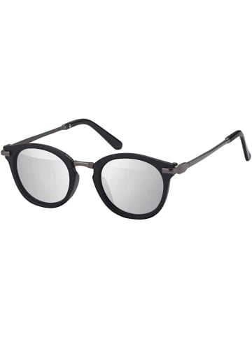 BEZLIT Sonnenbrille in Silber Schwarz