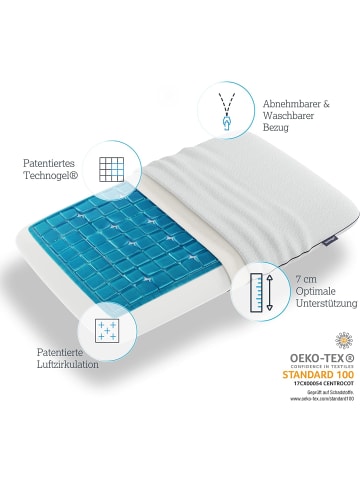 Technogel Technogel® New Generation Deluxe Orthopädische Nackenstütze in weiss