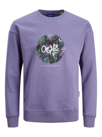 Jack & Jones Sweatshirt 'Silverlake' in lila