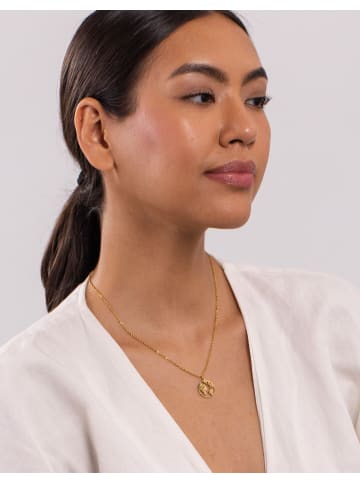PURELEI Kette World Map 45 cm in Gold