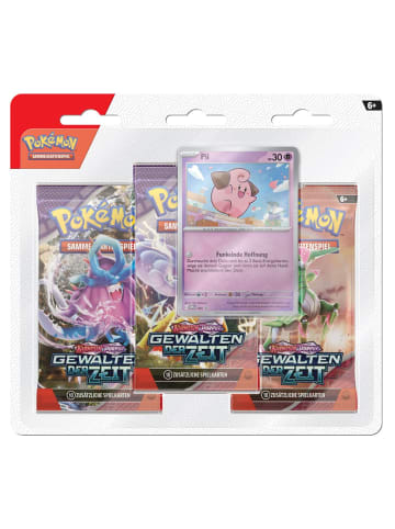 Pokémon Pii | 3 Booster-Packs | Pokemon Karmesin & Purpur | Karten deutsch