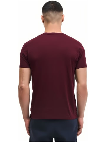 Lonsdale T-Shirt "Logo Kai" in Rot