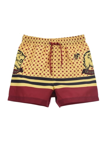 Harry Potter Badehose Bermuda Schwimmshorts in Gelb