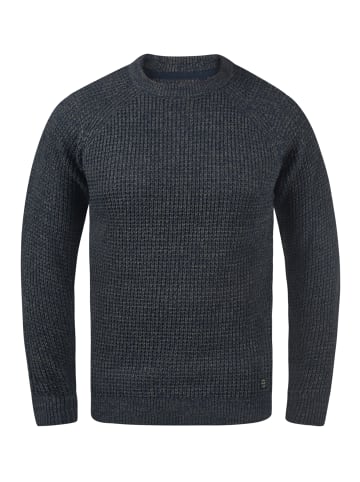 BLEND Strickpullover BHCarrizal 20712238 ME Strickpulli aus Grobstrick in mittelblau