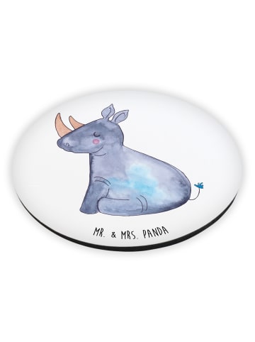 Mr. & Mrs. Panda magnet Einhorn Nashorn ohne Spruch in Weiß