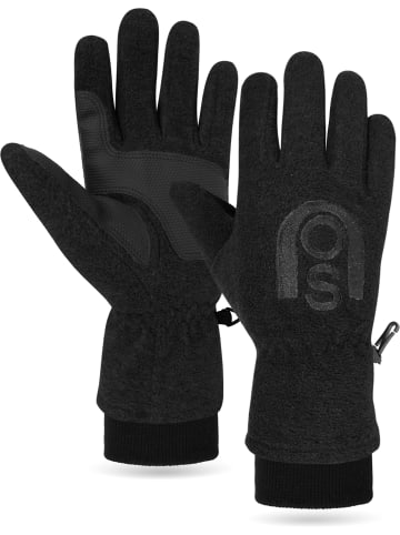 Normani Outdoor Sports Fleece Handschuhe Appat in Schwarz