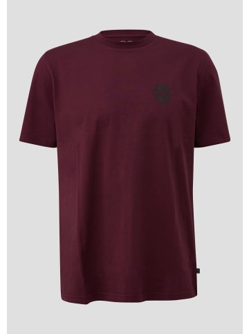 QS T-Shirt in 4923_bordeaux