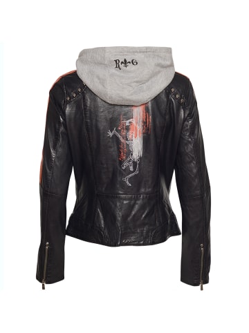 Roberto Geissini Maylin Lederjacke Schwarz