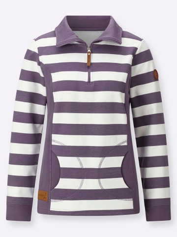 WITT WEIDEN Sweatshirt in feige-ecru