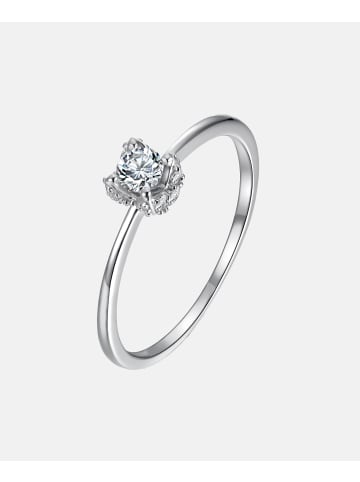 Diamant L'éternel Solitär-Ring aus 375 Weißgold mit Diamant