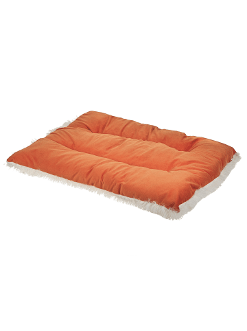 Beliani Tierbett ERGANI in Orange - (W) 70 x (H) 10 x (L) 55 cm