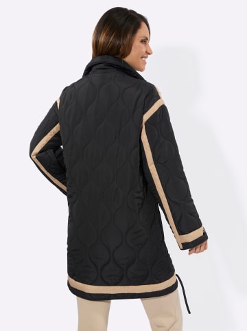 WITT WEIDEN Steppjacke in schwarz-camel